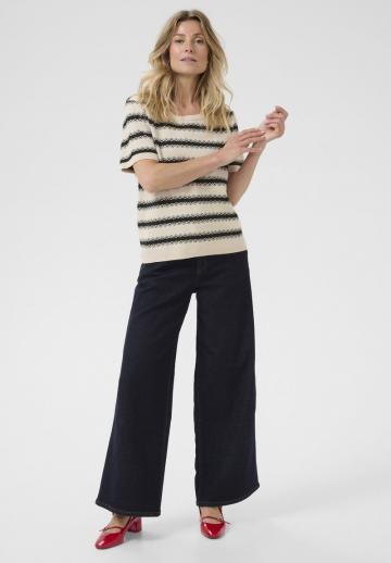 Пуловер с коротким рукавом