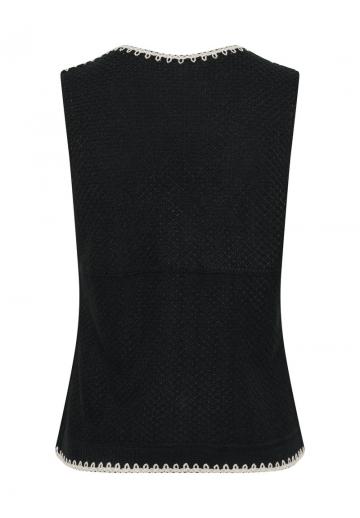 Джинсовая жилетка