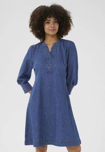 Джинсовое платье