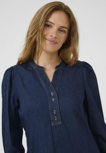 Джинсовое платье