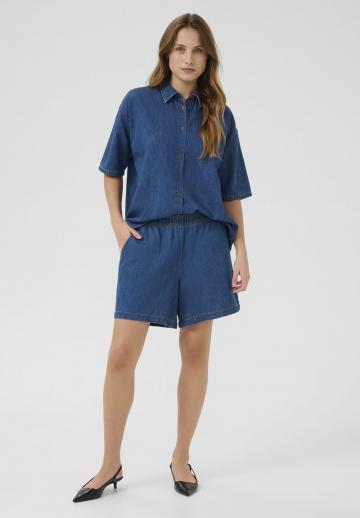 Джинсовая блузка