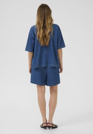 Джинсовая блузка