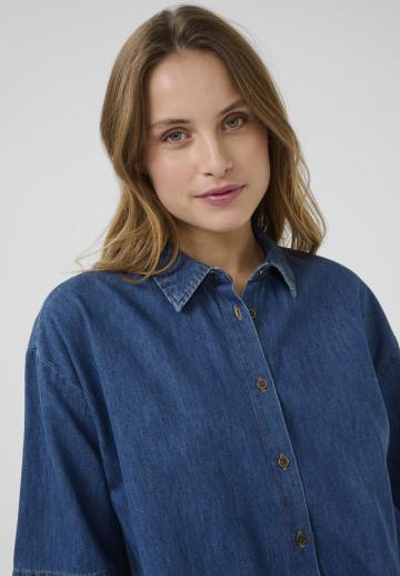 Джинсовая блузка