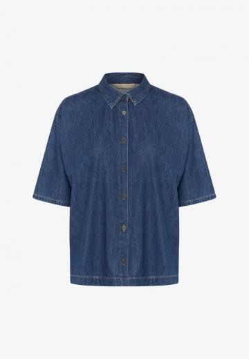 Джинсовая блузка