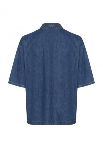 Джинсовая блузка