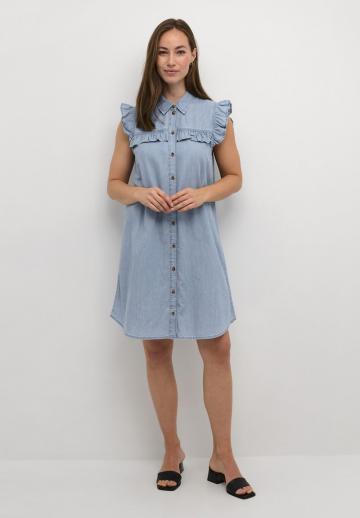 Джинсовое платье