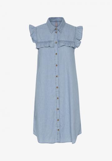 Джинсовое платье