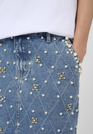 Джинсовая юбка