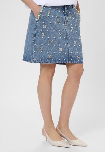 Джинсовая юбка