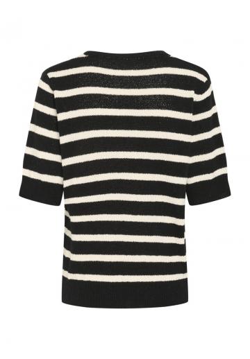 Пуловер с коротким рукавом