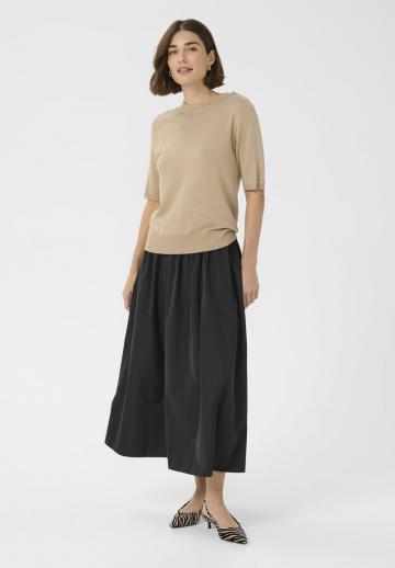 Пуловер с коротким рукавом