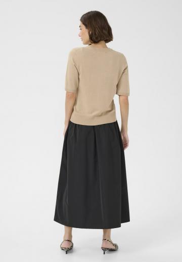 Пуловер с коротким рукавом