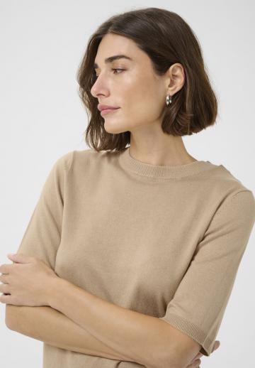 Пуловер с коротким рукавом