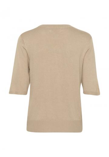 Пуловер с коротким рукавом