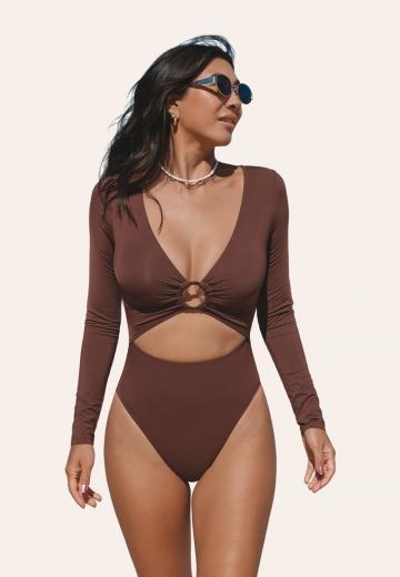 Слитный купальник