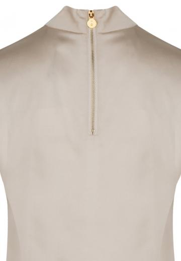 Атласная блузка