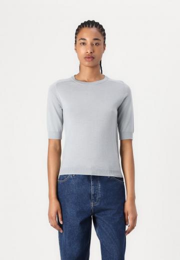 Пуловер с коротким рукавом