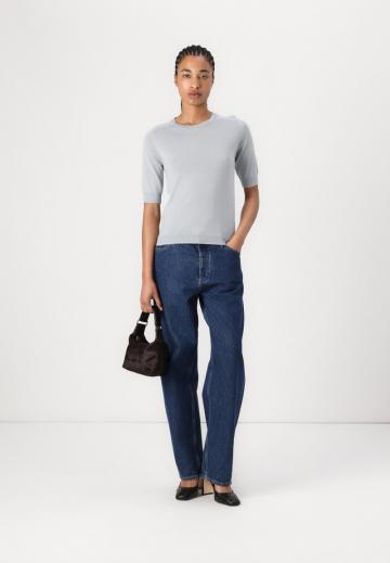 Пуловер с коротким рукавом