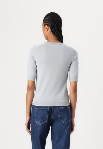 Пуловер с коротким рукавом