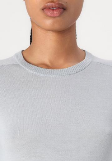 Пуловер с коротким рукавом