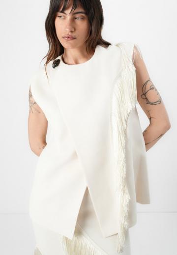 Длинный топ