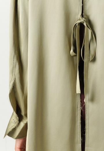 Атласная блузка