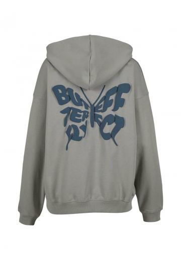 Пуловер с капюшоном