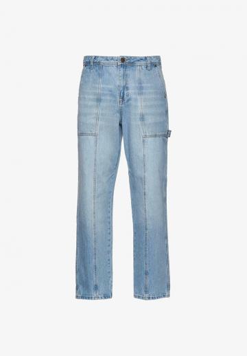 Прямые джинсы