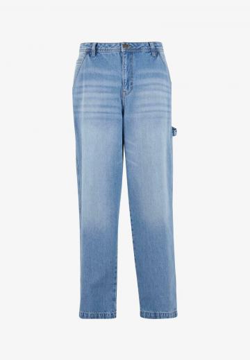 Прямые джинсы