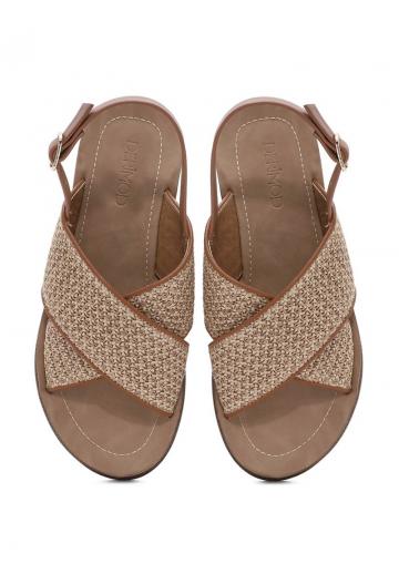 Босоножки на танкетке