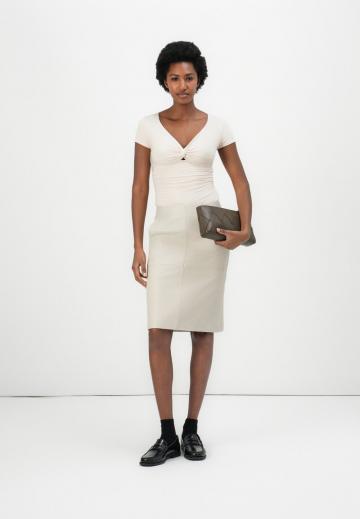 Кожаная юбка