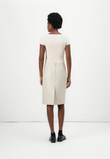 Кожаная юбка