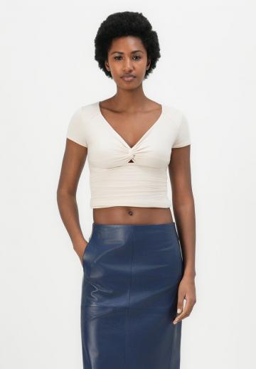 Кожаная юбка