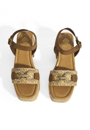 Босоножки на платформе