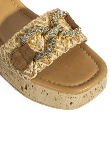 Босоножки на платформе