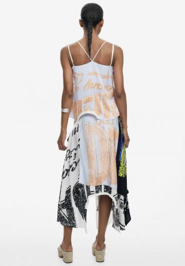 Топ на бретельках