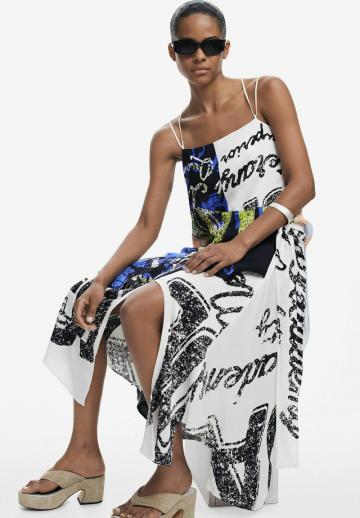 Топ на бретельках