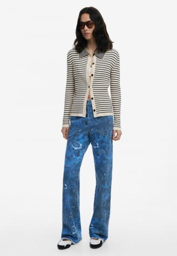 Прямые джинсы