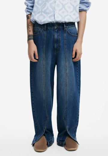 Прямые джинсы