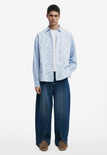 Прямые джинсы