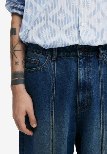 Прямые джинсы