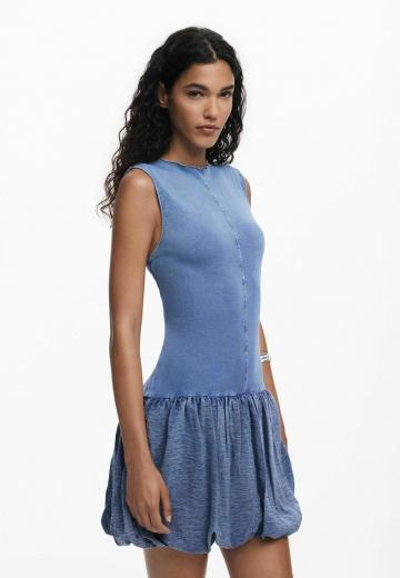 Джинсовое платье