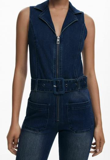 Джинсовая жилетка