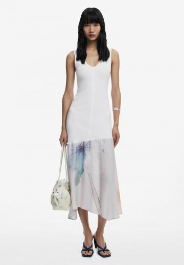 Вязаное платье