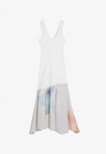 Вязаное платье