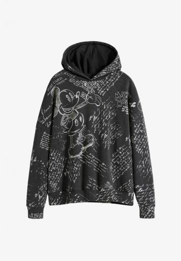 Пуловер с капюшоном