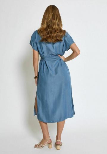 Джинсовое платье