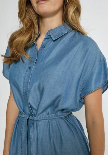 Джинсовое платье