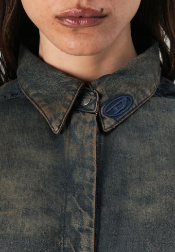 Джинсовое платье