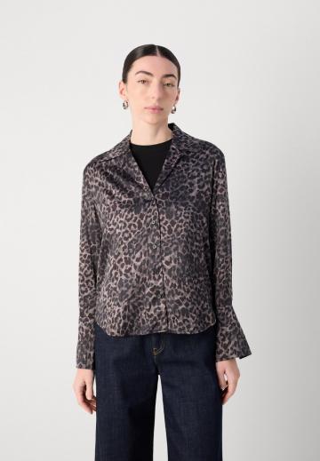 Атласная блузка